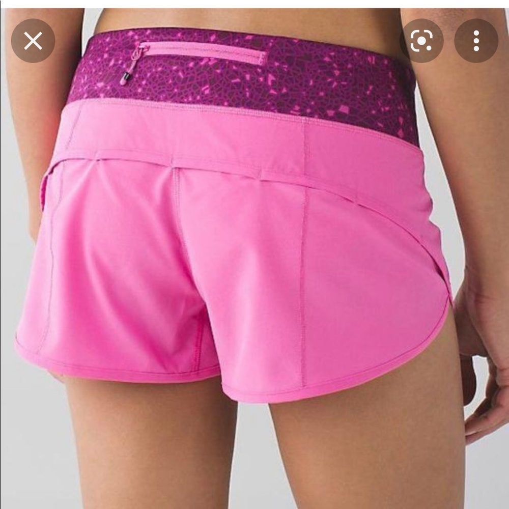 Lululemon Speed Shorts